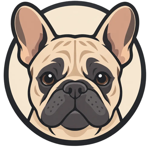 French Bulldog illustration