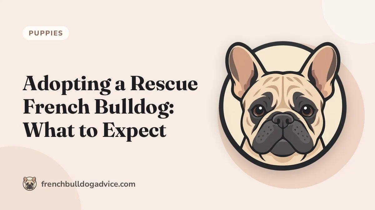 Adopting a Rescue French Bulldog: What to Expect