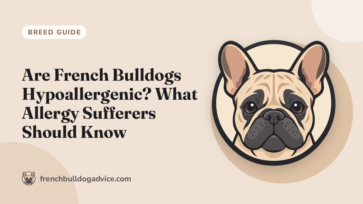 Are French Bulldogs Hypoallergenic? What Allergy Sufferers Should Know - French Bulldog Advice
