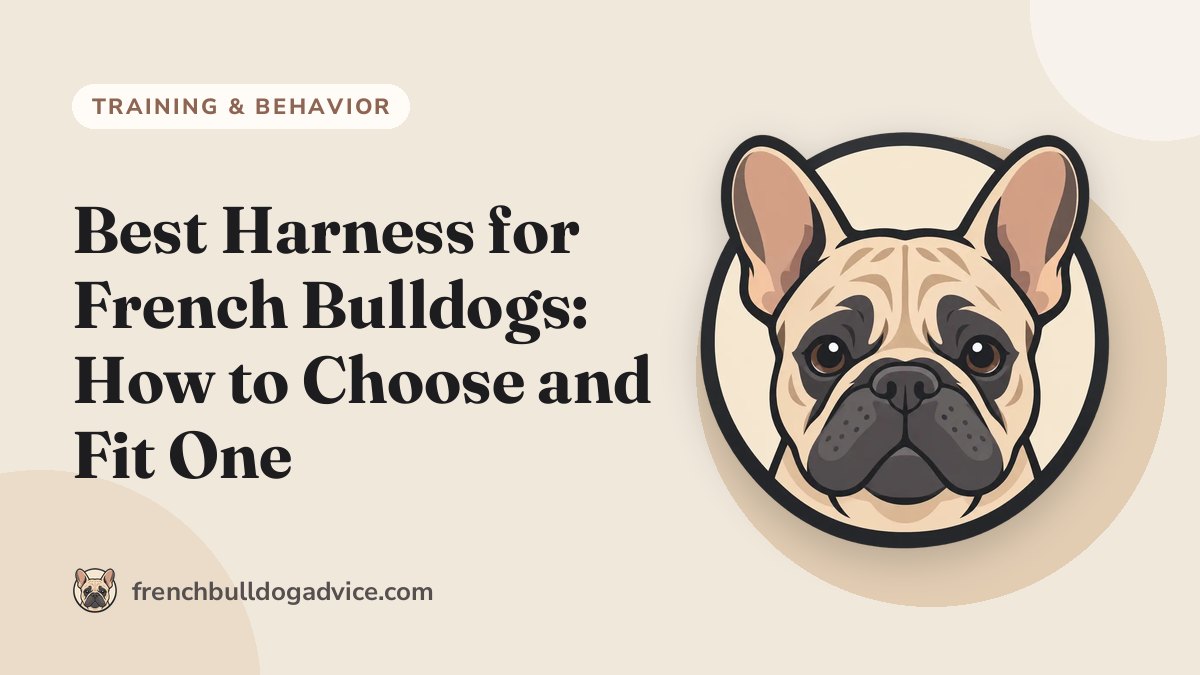 Best Harness for French Bulldogs: How to Choose and Fit One - French Bulldog Advice