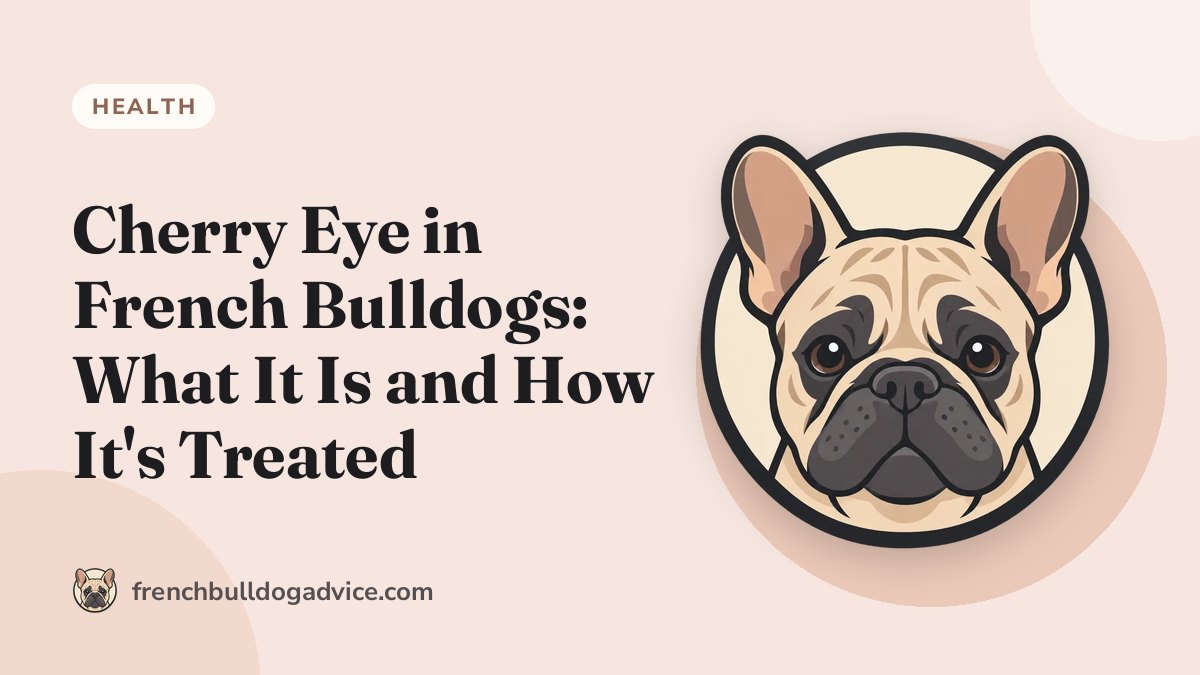 Cherry Eye in French Bulldogs: What It Is and How It's Treated - French Bulldog Advice