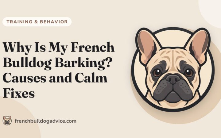 Why Is My French Bulldog Barking? Causes and Calm Fixes - French Bulldog Advice
