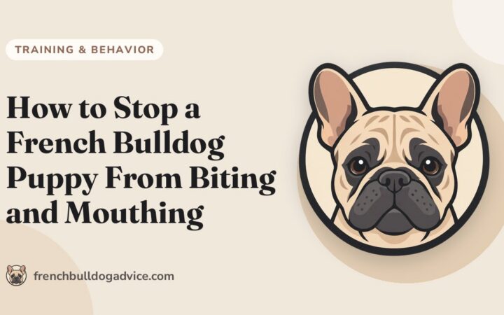 How to Stop a French Bulldog Puppy From Biting and Mouthing - French Bulldog Advice