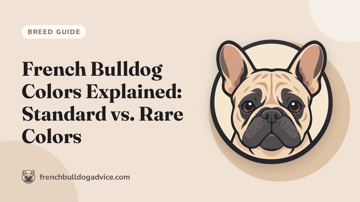 French Bulldog Colors Explained: Standard vs. Rare Colors - French Bulldog Advice