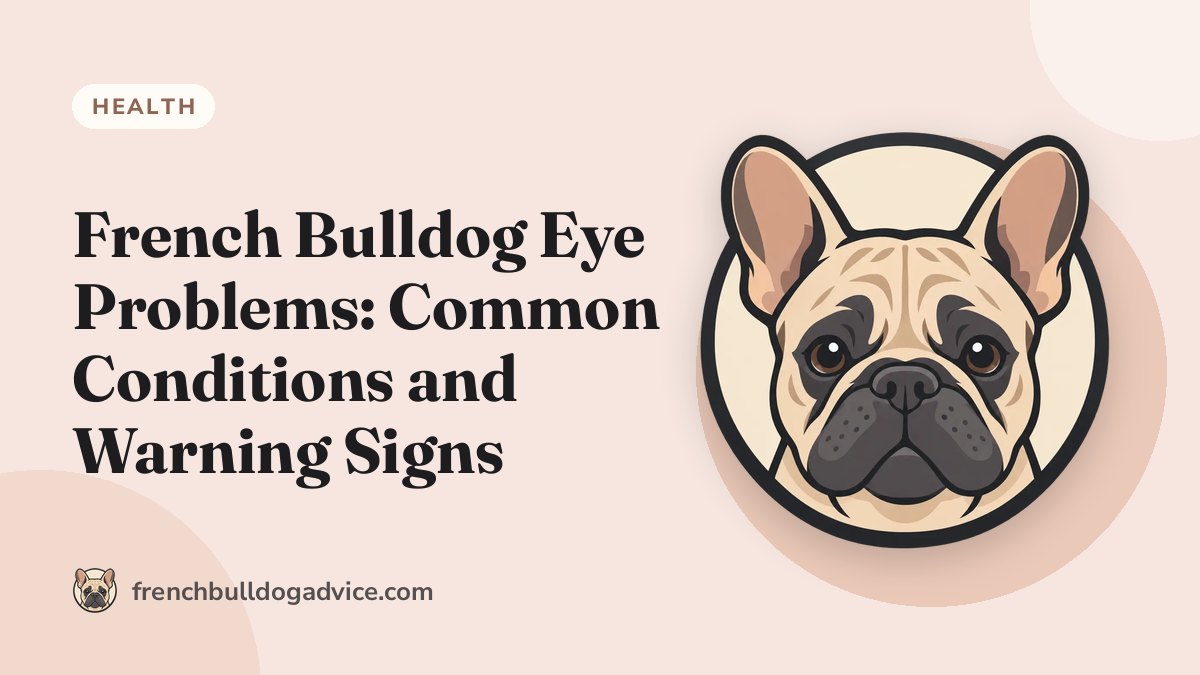 French Bulldog Eye Problems: Common Conditions and Warning Signs - French Bulldog Advice