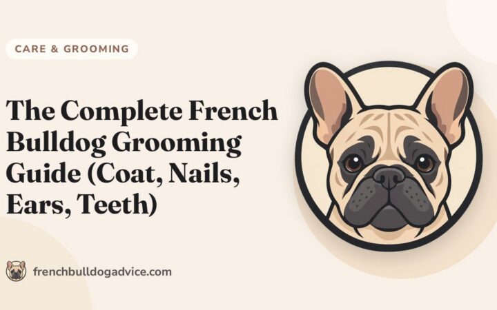 The Complete French Bulldog Grooming Guide (Coat, Nails, Ears, Teeth) - French Bulldog Advice