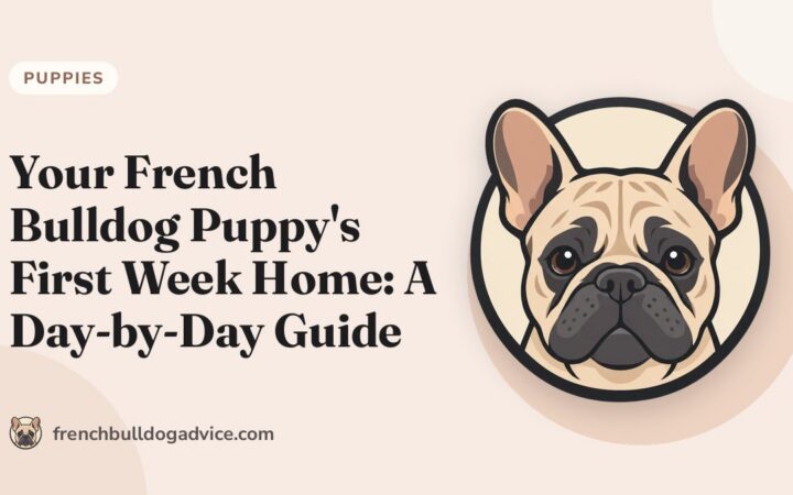 Your French Bulldog Puppy's First Week Home: A Day-by-Day Guide - French Bulldog Advice