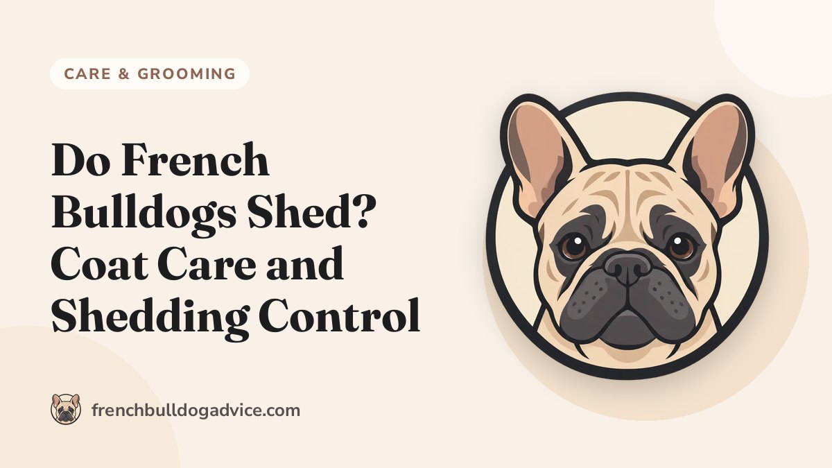 Do French Bulldogs Shed? Coat Care and Shedding Control - French Bulldog Advice
