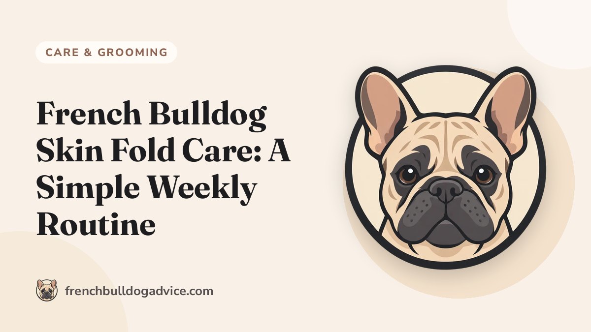 French Bulldog Skin Fold Care: A Simple Weekly Routine - French Bulldog Advice