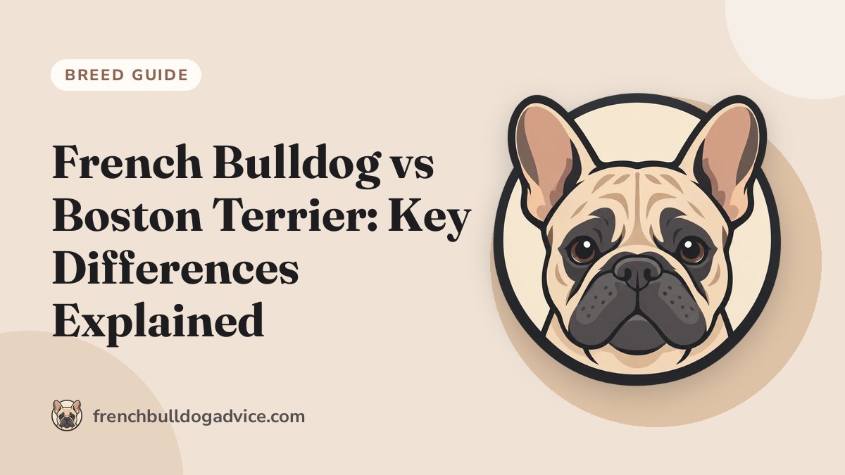 French Bulldog vs Boston Terrier: Key Differences Explained - French Bulldog Advice