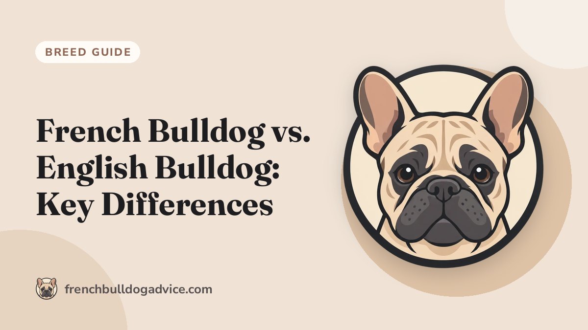 French Bulldog vs. English Bulldog: Key Differences - French Bulldog Advice