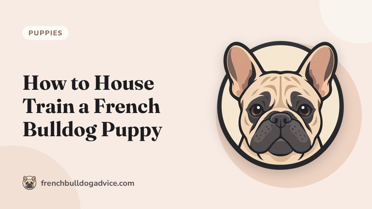 How to House Train a French Bulldog Puppy - French Bulldog Advice