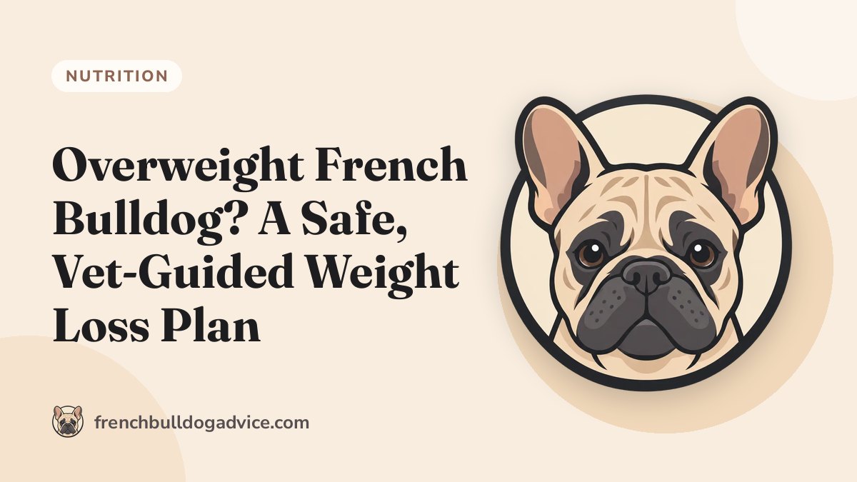 Overweight French Bulldog? A Safe, Vet-Guided Weight Loss Plan - French Bulldog Advice