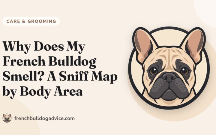Why Does My French Bulldog Smell? A Sniff Map by Body Area - French Bulldog Advice